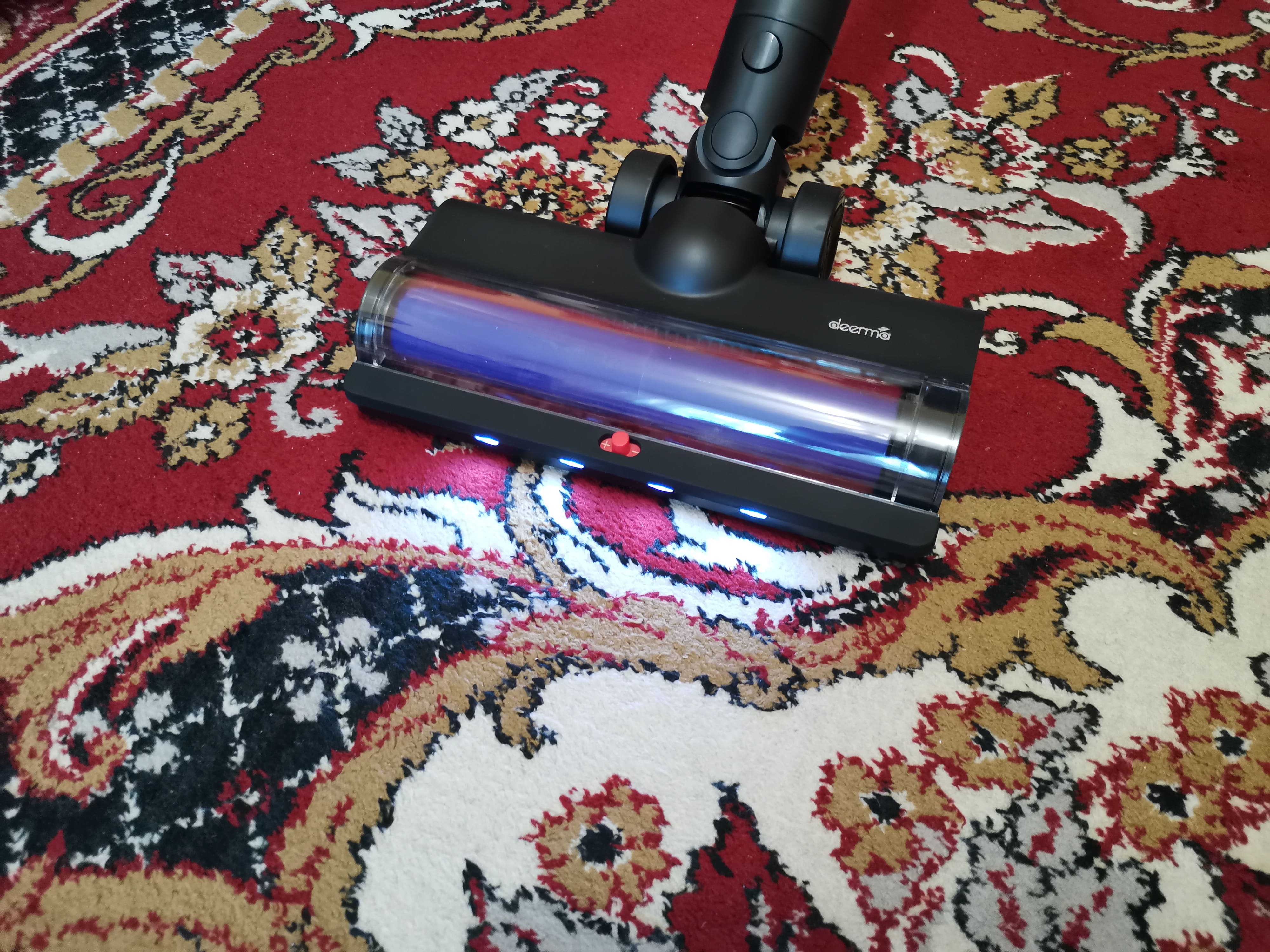 Deerma T50W уборка ковра